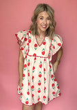 Poppy Scallop Dress