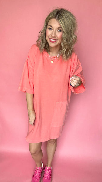 Oversized T-Shirt Dress