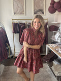 Floral Romantic Ruffle Dress