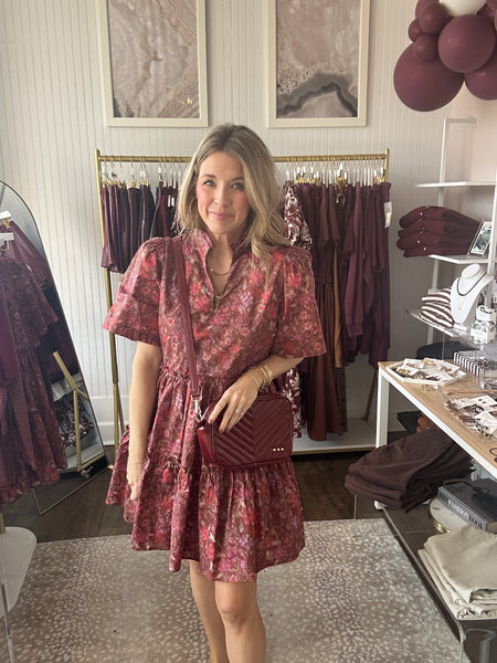 Floral Romantic Ruffle Dress