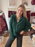 Piper Cardigan - Forest Green