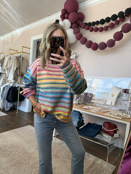 Rainbow sweater