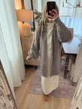 Herringbone Sweater Cardigan