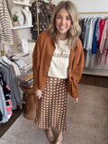 YeeHaw stitched knit tee