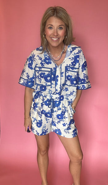 Floral Fun Short Set