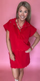 Red Hot Summer Skirt Set