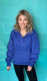 Cobalt Half Zip Pullover *FLASH SALE*