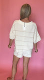 Striped Knit Set