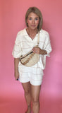 Striped Knit Set
