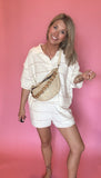 Striped Knit Set