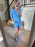 Luxe Ribbed Set - Denim Drift 2 pcs