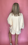 Simple Ivory Skort