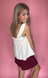 Maroon Scuba Shorts*FLASH SALE*