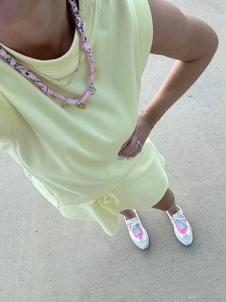 Yellow Asymmetrical Tank