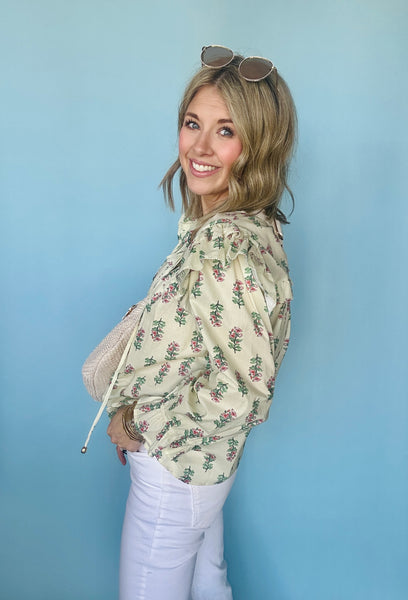 Molly Floral Top