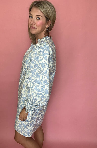 Blue Willow Dress