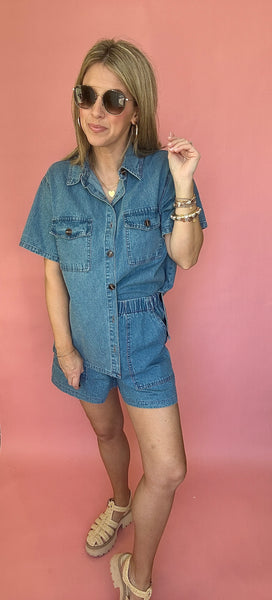 Demi Denim Shorts