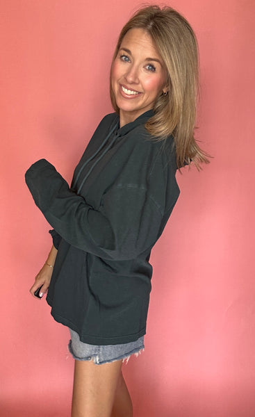 Deep Green Oversized Hoodie