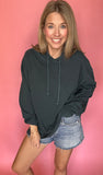 Deep Green Oversized Hoodie