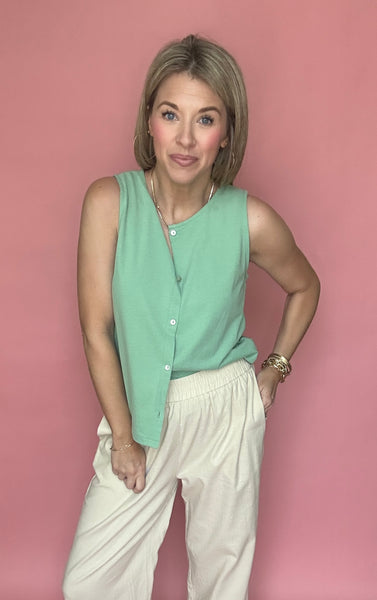 Cotton Crop Pants