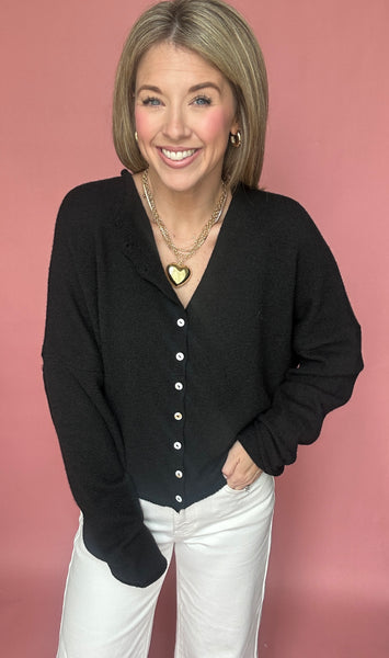 Black Piper Cardigan