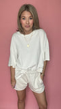 Mineral Washed Oversized T Shirt