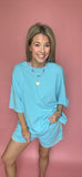 Mineral Washed Oversized T Shirt