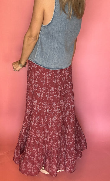 Denim Button-up Vest