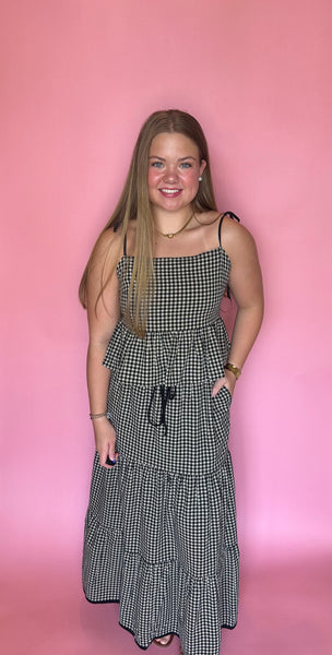 Gingham Patterned Top