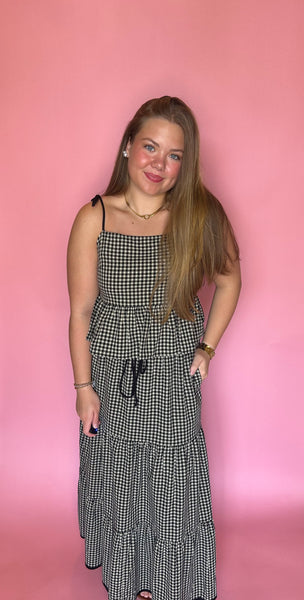 Gingham Patterned Top