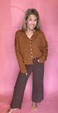 Piper Cardigan - Rust