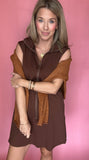 Sleeveless Zip-Up Dress