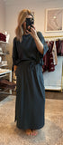 Pima cotton skirt set - Midnight Navy