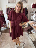 Corduroy Mini Dress