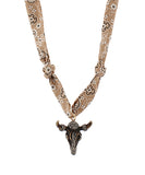 Bull Bandana Necklace