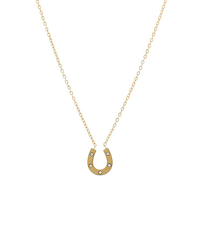 SS/WP Horseshoe Necklace *BIRTHDAY FLASH SALE*