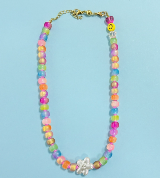 Ada Colorful Flower Necklace