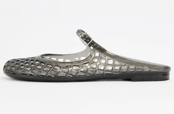 Black Jelly Mary Janes