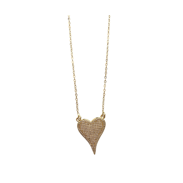 CZ Heart Necklace *LP Exclusive