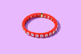Zoe Stretch Bracelet Red